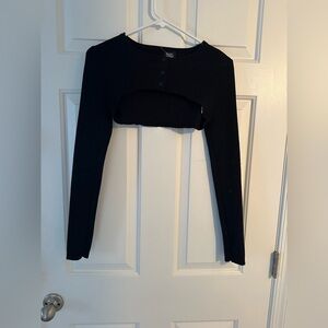 Black beverly and beck shrug